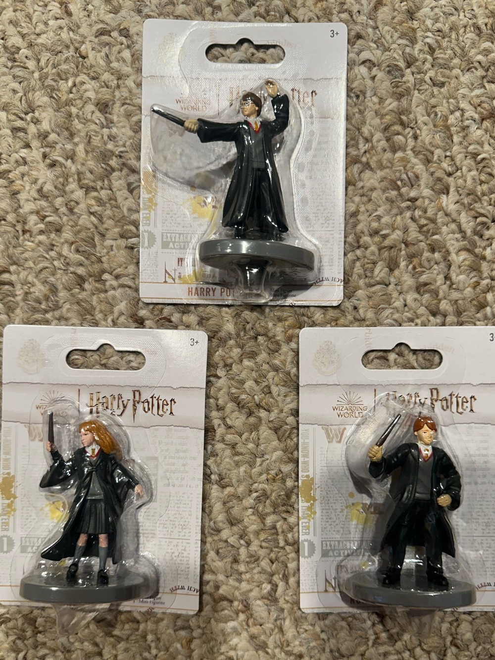 Harry Potter Mini Figure Set - 3-Pack